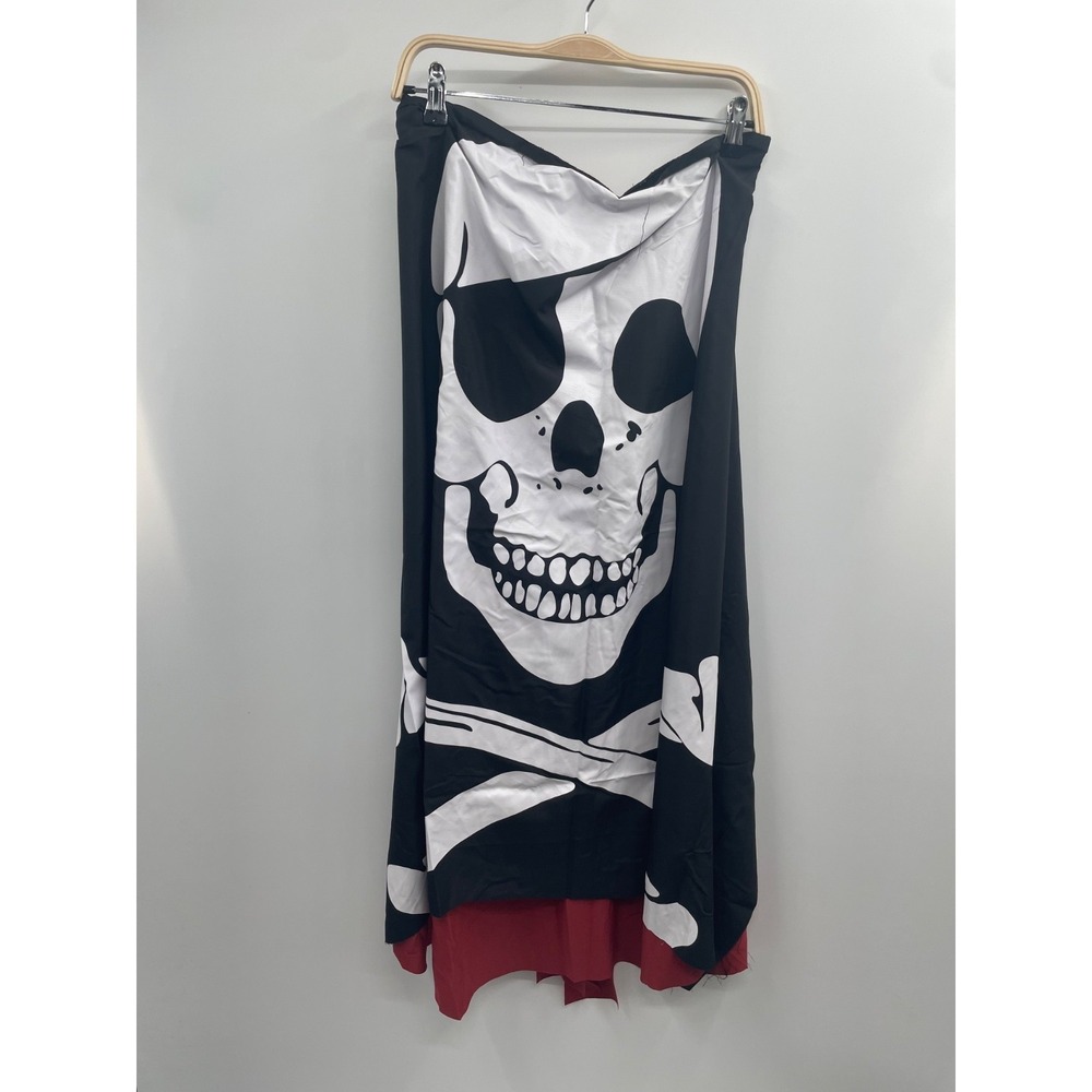 Halloween Costumes Skeleton Flag Rogue Pirate Outfit Womens Large Multicolor NWT - Picture 14 of 16
